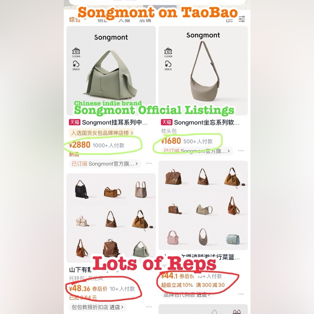 ⚠️ PSA WARNING‼️ Songmont Luna Songmont Drippy Songmont Song Bag - Picture 2 of 16
